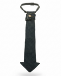 Custom Down Arrow Denim Fashion Tie